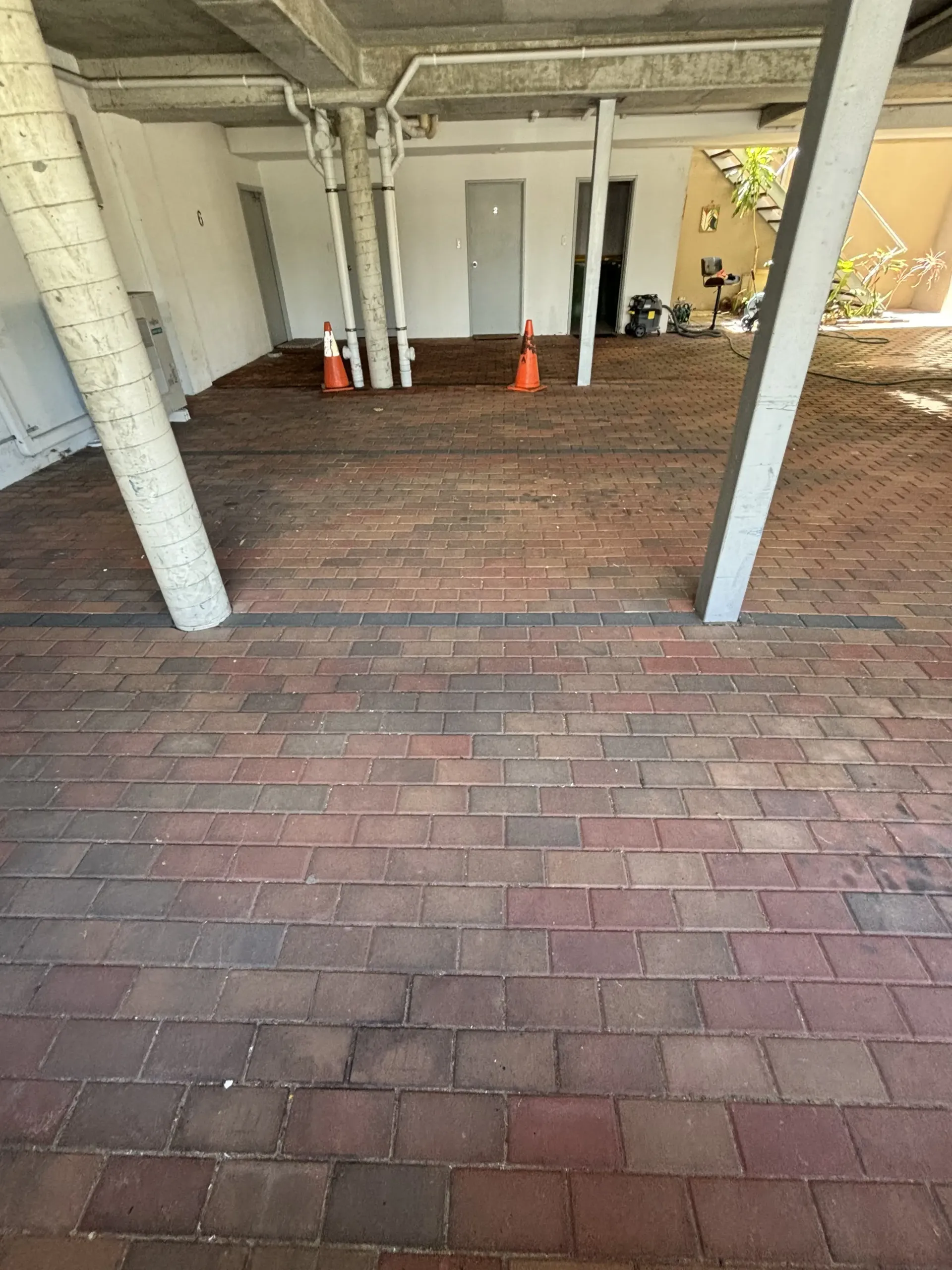 Commercial Options - Before cleaning